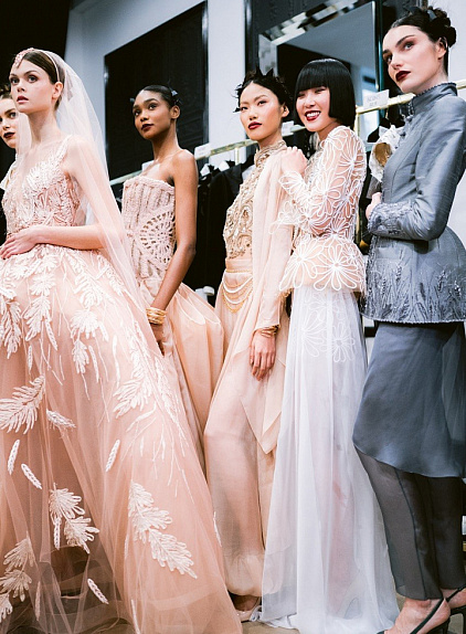 Бэкстейдж YANINA COUTURE SS26