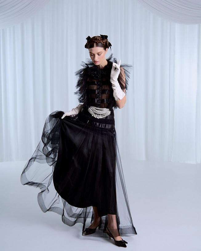 Black dress YaninaCouture